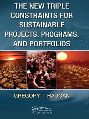 cover image of The New Triple Constraints for Sustainable Projects, Programs, and Portfolios